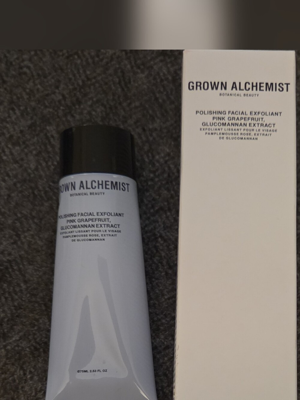 Grown Alchemist Polishing Facial Exfoliant - Pink Grapefruit (Gray Tube)